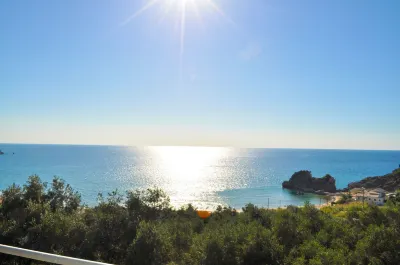 Studio Apartment with Adult and Childrens Pool and Sea View - Pelekas Beach