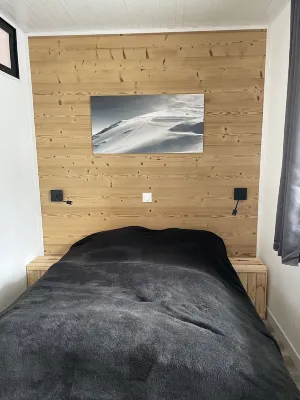 6-person apartment 1 min. from Belle Etoile / ski in, ski out