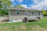 Smart TV's and BBQ Grill off the back deck!