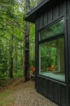 Exquisite Comfort with Outdoor Fire Seating - Stunning Modern Cabin Hotels in Freeport