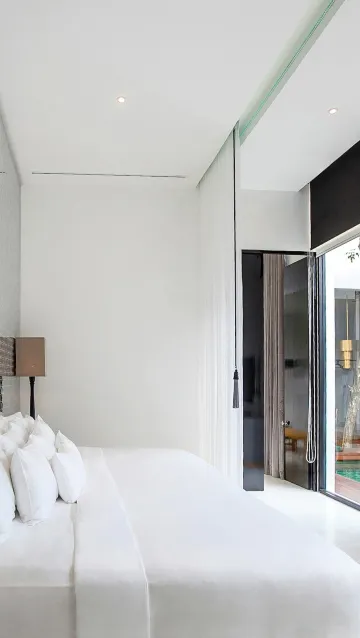 วิลล่าสระว่ายน้ำลับ 2 ห้องนอน