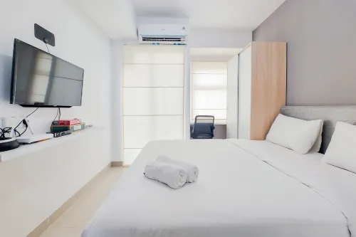 Comfy and Minimalist Studio at Serpong Garden Apartment