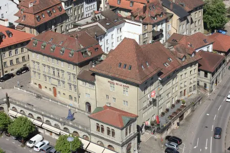 Hôtel de la Rose Отели рядом с достопримечательностью «Фрибурский собор»