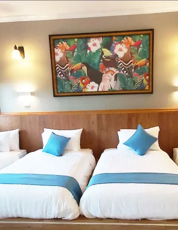 ห้องครอบครัวคู่, 2 ห้องนอน