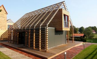 Chalet Mit Aussensauna in Wendorf
