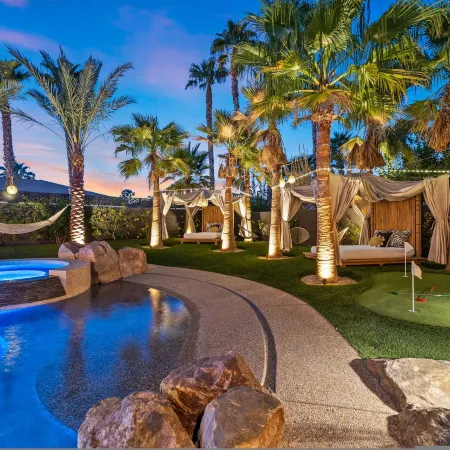 Luxe Villa Tulum in Indio
