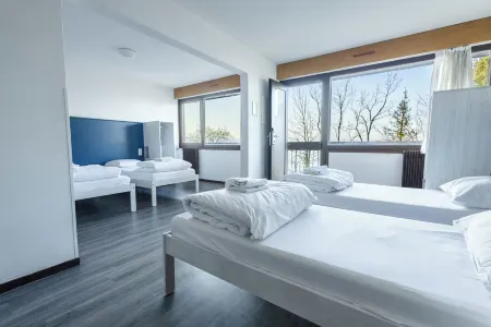 Côté Lac Hostel Отели в г. Люгрен