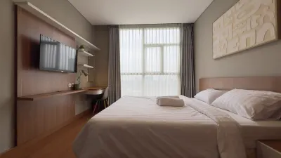 Lotus by Eden | 1 BR + Living Room | Puri Indah Hotel di Puri