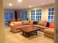 Large on mountain home with sauna, easy slope access