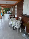 PRETTY VILLA, ALL COMFORT, in exotic wood, NEAR BEACH and PRIVATE SWIMMING POOL