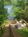 Lake front property with one dock space for boat/jet ski on Lake Wallenpaupack.