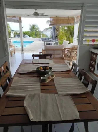 Bas de Villa vue mer Proche Grand Bourg