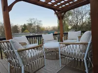 Mountain-View Retreat @ Heart of Hudson with Decks, Designer Decor & Game
