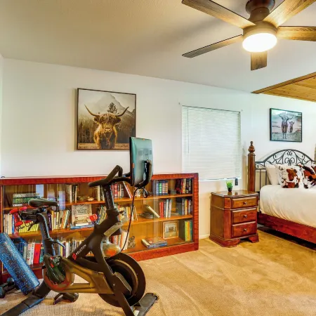 Scenic Riverfront Escape w/ Sauna in Junction City