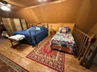 Lake Palo Pinto<br>Rustic, waterfront cabin<br>Steps from private boat dock