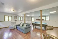 Secluded Wautoma Home w/ Fire Pit! - parking