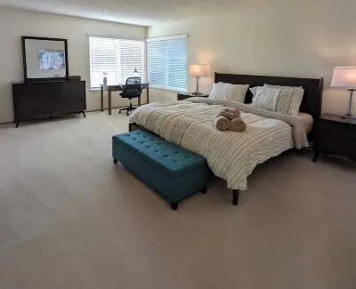 Serene & Sunlit Cozy Retreat Hotels near Golden State Model Railroad Museum