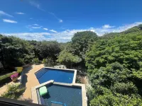 Mexican/mediterranean Villa At 10 Minutes Walk to Beach with private pool