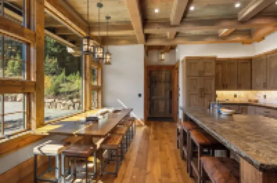 MTNLUX One of a Kind Fire Tower in Big Sky with hot tub & fitness/game room.