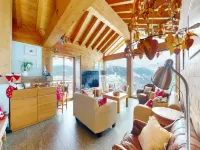 Lush chalet in Heremence with sauna