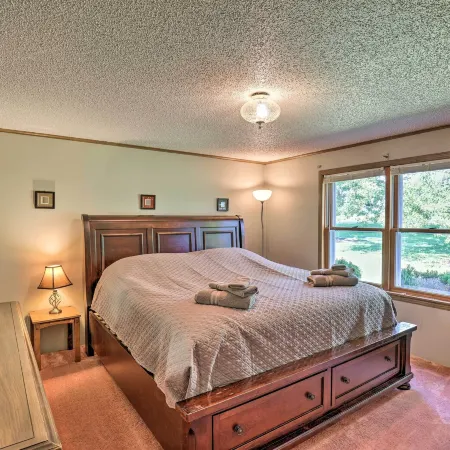 Charming Burdett Home with Grill, Gazebo and Yard