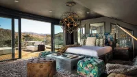 Iconic 6Br Desert Retreat w/ Pool, Pickleball & Fire Pit Joshua Tree Mansion by Avantstay