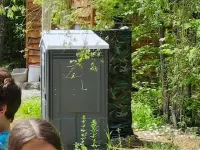 1 of 2 Enchanting 1 room cabins in Shapleigh, ME located on sloaping forest land Hotels in Shapleigh