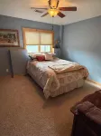 Quiet, secluded bluff top cabin with beautiful sunsets