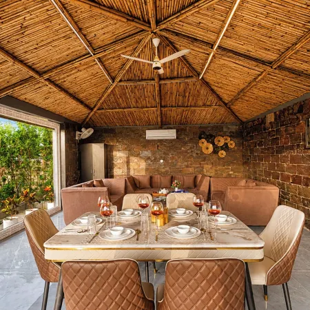 Alaya Stays Royal Green Farm 2BHK W Pool