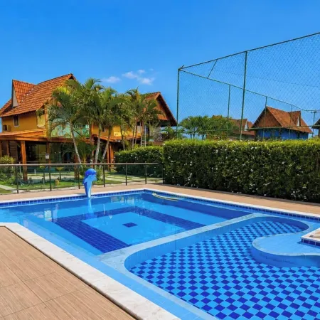 Casa Blue em Cond Fechado c Piscina - PE