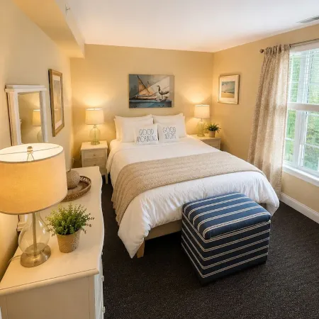 Goose Rocks Beach!!  Sunny Bright Condo.