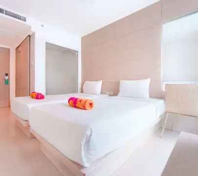 ห้องดีลักซ์ พร้อมระเบียง