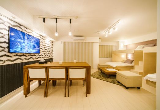 호텔 악사스 니혼바시의 객실 내 주방 또는 넓은 객실 사진