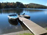 Fabulous All-Season Lakehouse, 600' Lakefront, Lake Eden Vermont Hotels in Eden