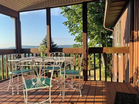 Hilltop, Relax and Enjoy Nature's Aviary Atop the Endless Mountains.