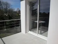 Bright house with garden and terraces.