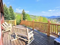Large mountain home, incredible views, hot tub, game room, minutes from Jackson!