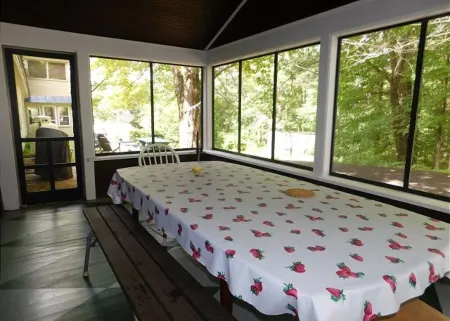 Home is perfect for large families with private lake access and close to town