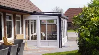 North Sea coast, charming Frisian house with fireplace, conservatory, sauna, beach chair