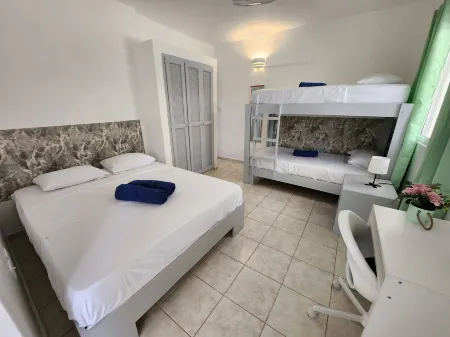 Secure 4-pers apartment close to the beach