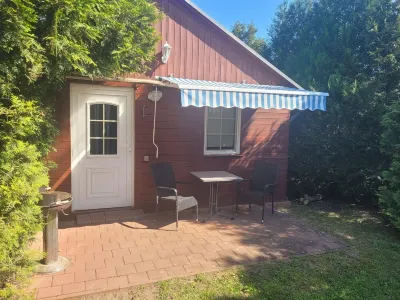 6 cottages ideal for family gatherings near the Spreewald. Hotel dekat Spreewelten Bad