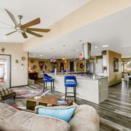 Relaxing, comfortable home for entertaining or enjoying the view