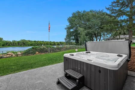 Waterfront Home with HOT TUB, Large Dock, Game Room, Movie Theater