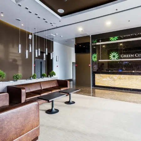 Green City Hotel Отели рядом с достопримечательностью «Комплекс «Минск-Арена»»
