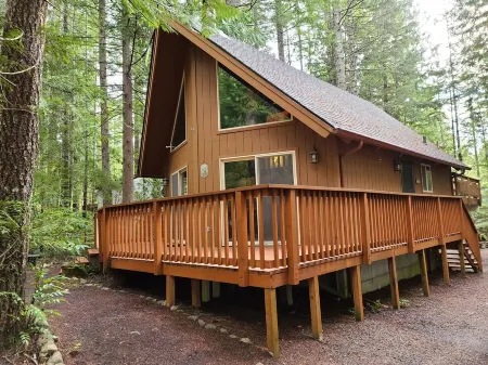 Relaxing Cabin Adjacent Olympic National Park / Forest & Beautiful Lake Cushman!