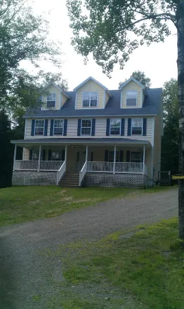 Large private luxury home with outdoor hot tub