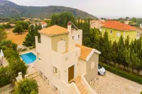Villa Semeli Large Private Pool Walk to Beach Sea Views A C Wifi Car Not Required Eco-Friendl - 1879