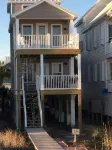Beach Front 3BR/3.5BA Pet Friendly! Private Boardwalk right out your door!!