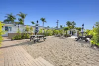 Semi-Private Patio and Outdoor Area - Stylish Coastal Retreat Hotels in Oceanside