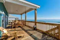 Expansive Beachfront Area and Elevated Deck - Stunning Coastal Retreat